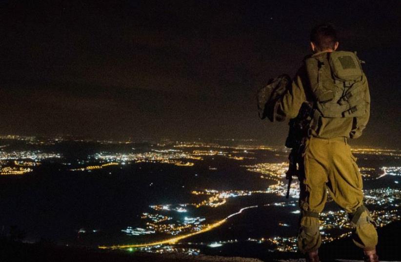 An IDF soldier. (photo credit: IDF SPOKESMAN'S OFFICE)