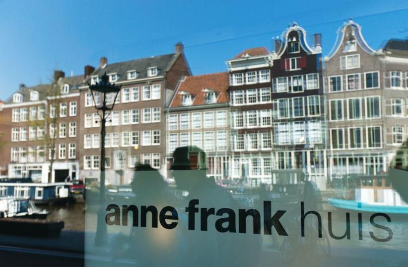 Anne Frank House (photo credit: MICHAEL KOOREN / REUTERS)