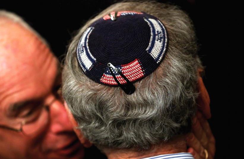 CONTENTIOUS TIMES in America are bringing out antisemitism. (photo credit: REUTERS)