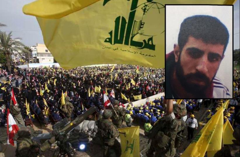 Suspected Hezbollah operative Yusef Yasser Suylam (insert) (photo credit: SHIN BET,REUTERS)