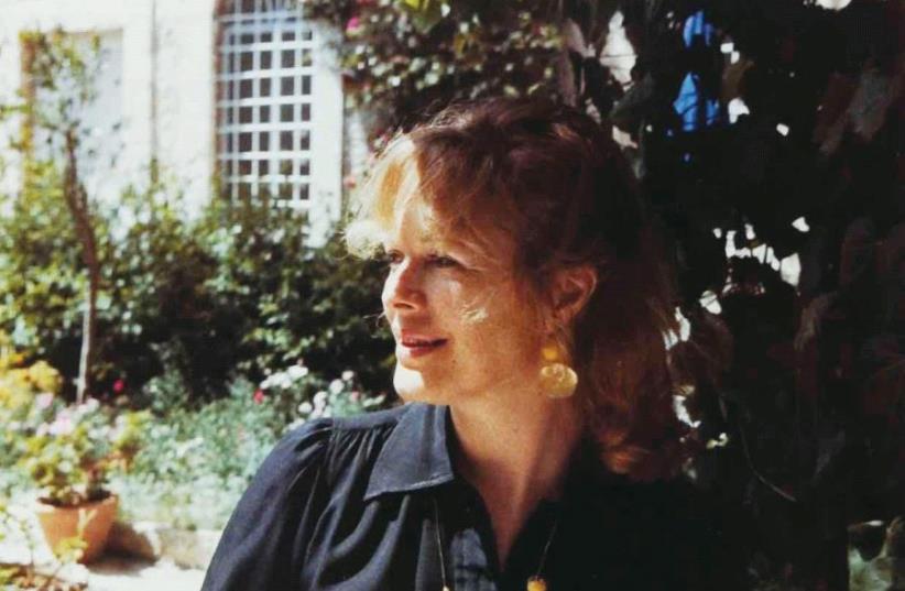 Lady Antonia Fraser, pictured in Jerusalem during her trip in 1978 (photo credit: Courtesy)