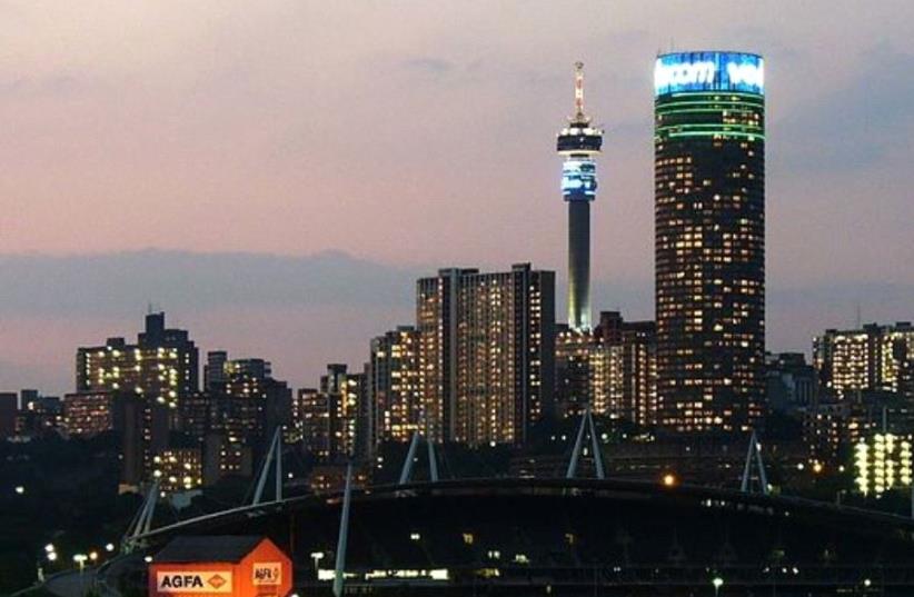 Johannesburg skyline (photo credit: WIKIMEDIA)