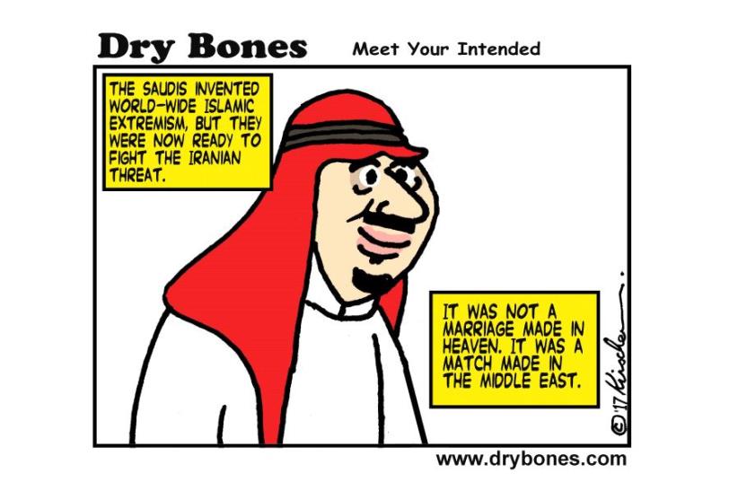 Dry Bones Cartoon June 7, 2017 (photo credit: YAAKOV (DRYBONES) KIRSCHEN)