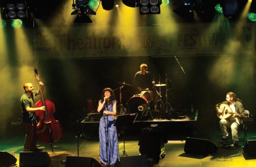 ISRAELI AND SYRIAN musicians perform at a recent concert in Munich. (photo credit: Courtesy)