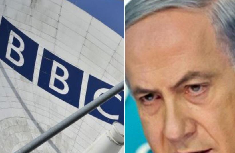 Benjamin Netanyahu/BBC (photo credit: REUTERS)