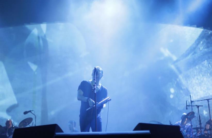 Radiohead concert in Israel, July 19 (photo credit: LIRON SCHNEIDER/ARIEL EFRONI)