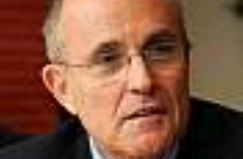 Giuliani  (photo credit: AP)
