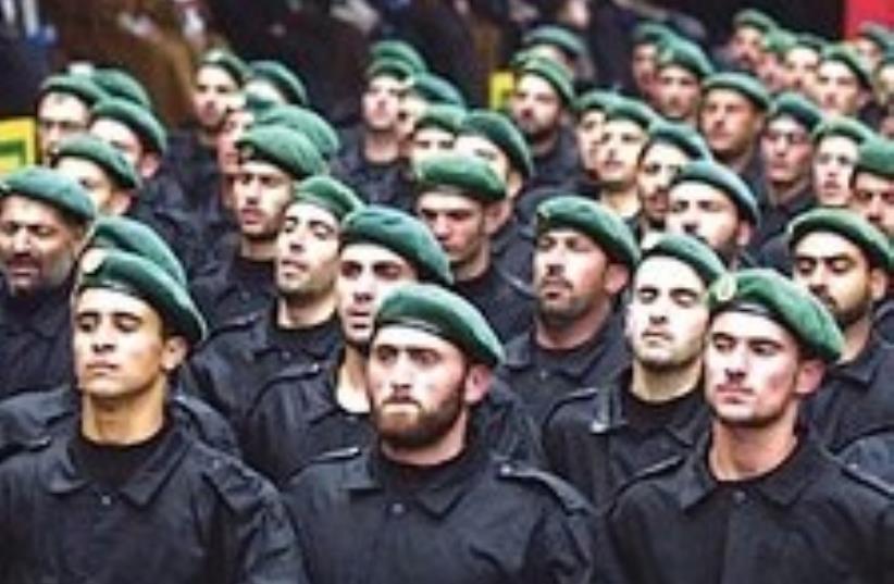 Hizbullah fighters in training [illustrative] (photo credit: AP)