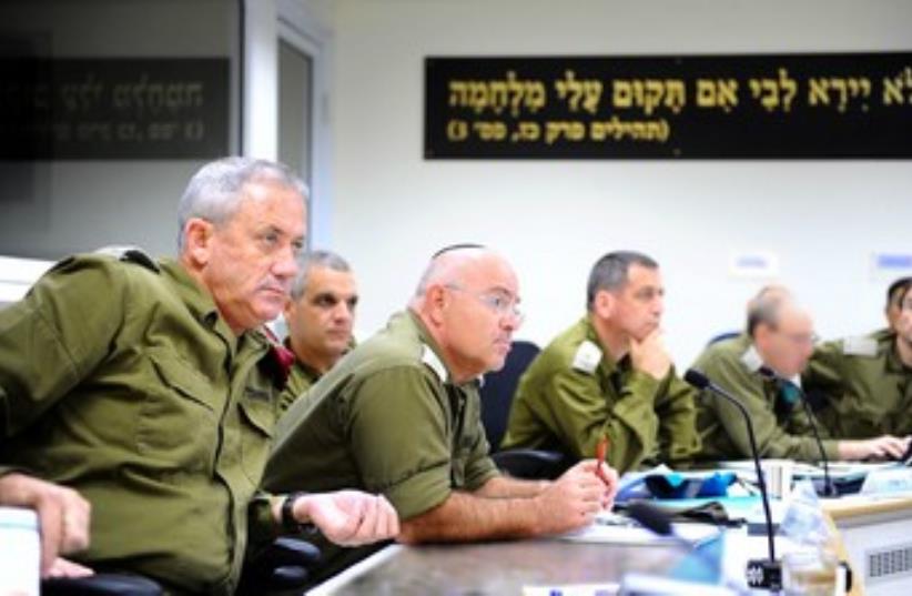 Operation Pillar meeting 370 (photo credit: Courtesy IDF)
