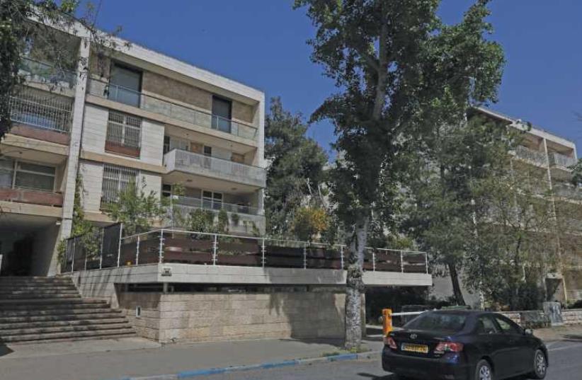 Apartments at Ahad Ha’am Street in Rehavia. (photo credit: MARC ISRAEL SELLEM/THE JERUSALEM POST)