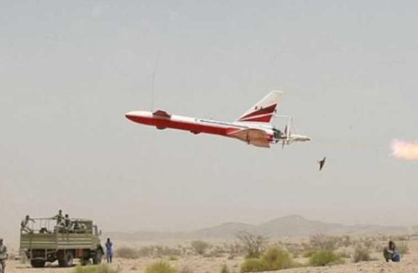 An Iranian-made Ababil reconnaissance drone (photo credit: Courtesy)