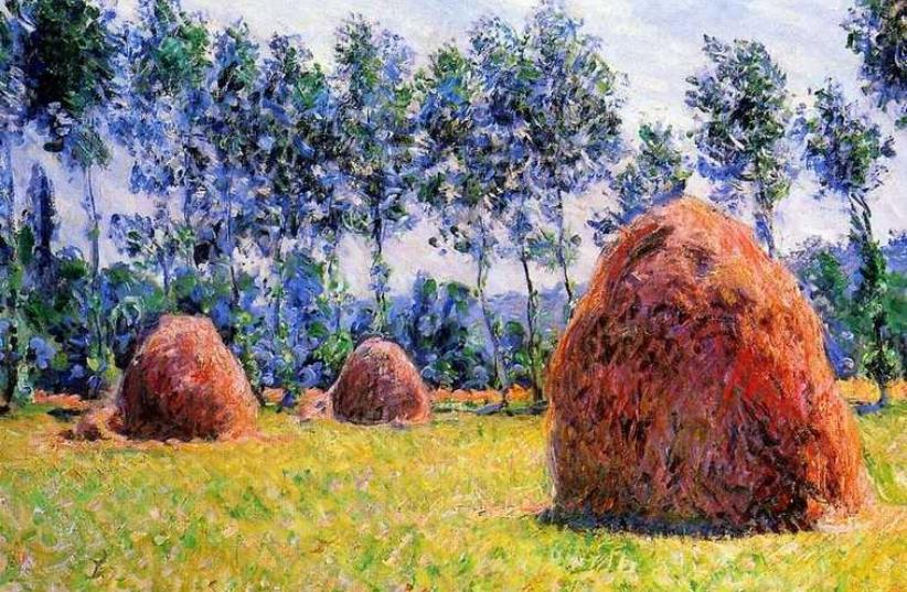 Monet's Haystacks at Giverny (photo credit: Wikimedia Commons)