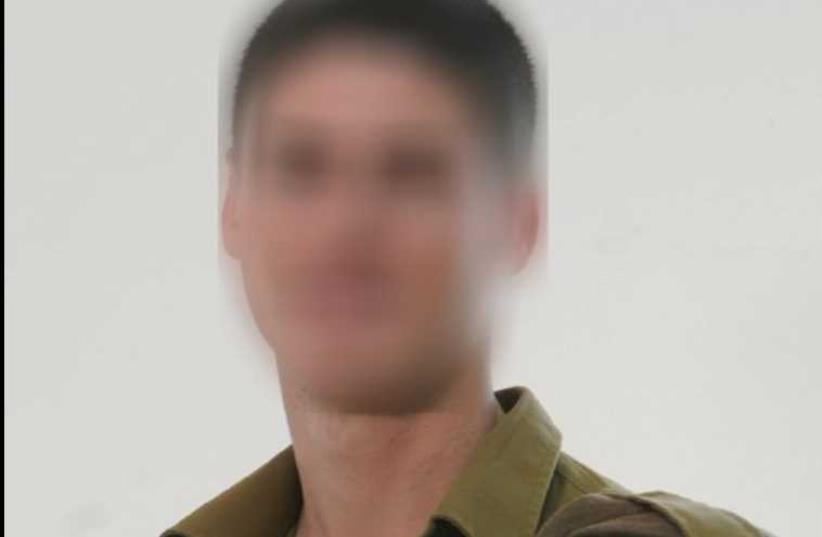 J., a lone IDF soldier who is originally from Toronto, Canada (photo credit: Courtesy)