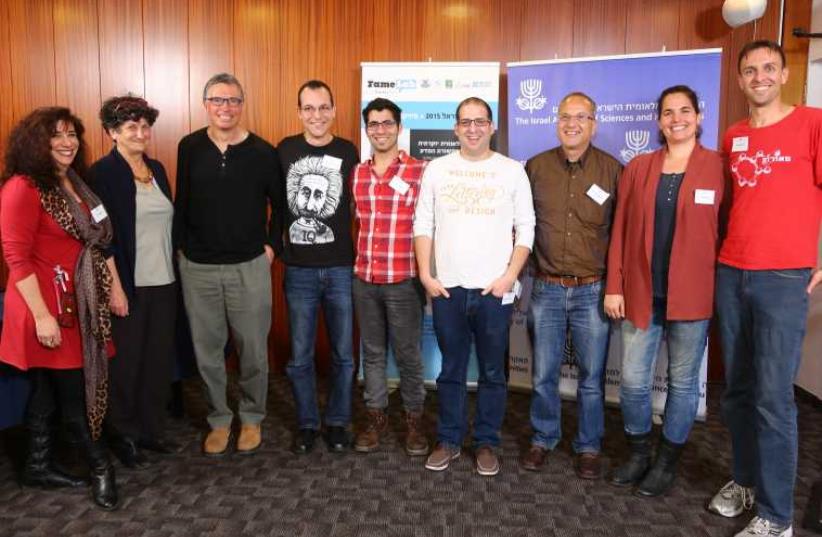 Finalist to compete in Britain’s FameLab competition explaining science in three minutes will be chosen on Thursday (photo credit: ISRAEL ACADEMY OF SCIENCES AND THE ARTS)