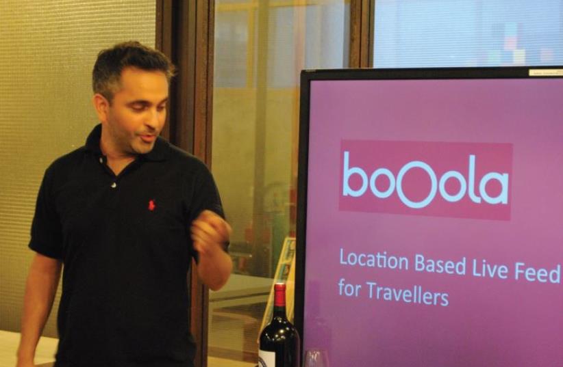 Gilad Ozeri of the BoOola backpackers’ app. (photo credit: Courtesy)