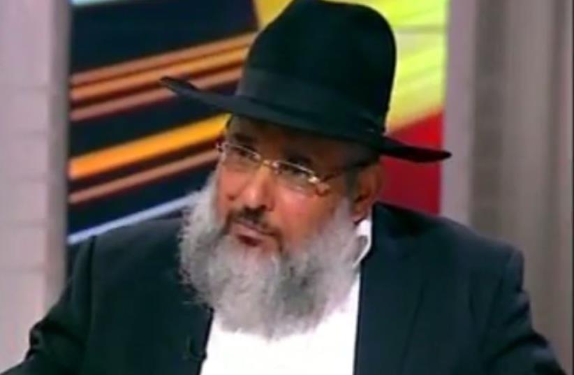 Rabbi Aaron Ramati (photo credit: SCREENSHOT KNESSET CHANNEL)