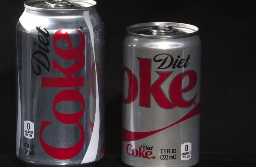 Diet Coke cans (photo credit: REUTERS)
