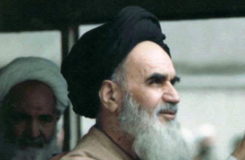 Ayatollah Ruhollah Khomeini (photo credit: Wikimedia Commons)
