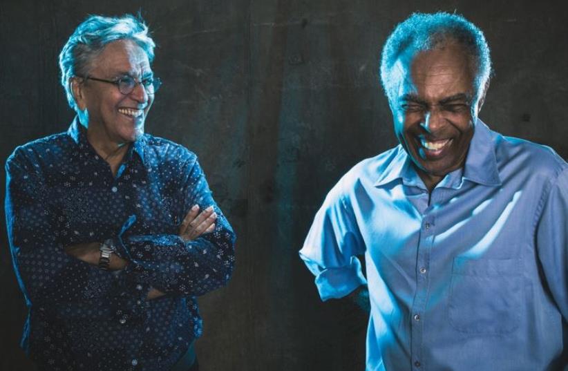 Caetano Veloso and Gilberto Gil will perform in Israel. (photo credit: PR)