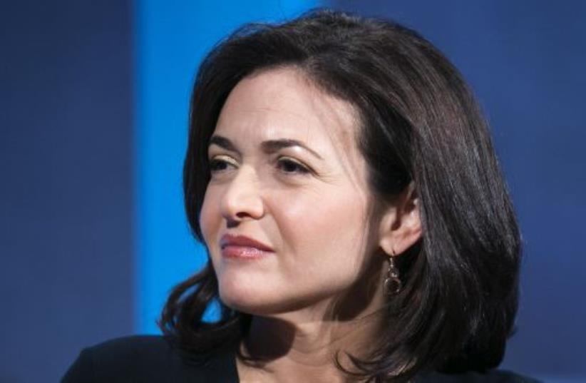 Facebook Chief Operating Office Sheryl Sandberg (photo credit: REUTERS)