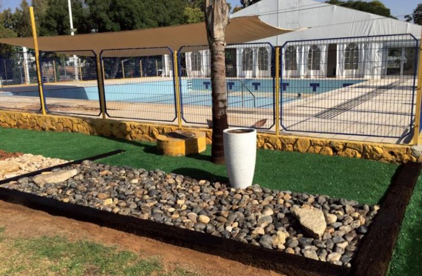 Sderot’s renovated pool (photo credit: Courtesy)