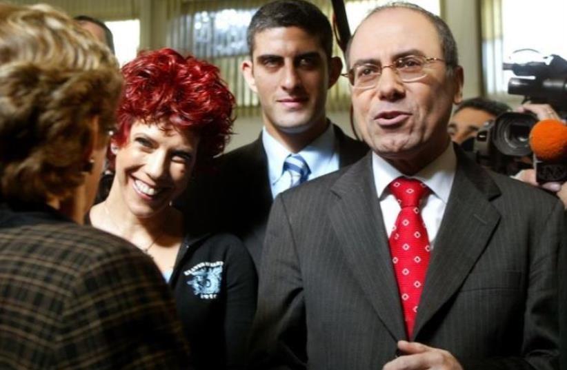 Silvan Shalom and his wife Judy (photo credit: REUTERS)
