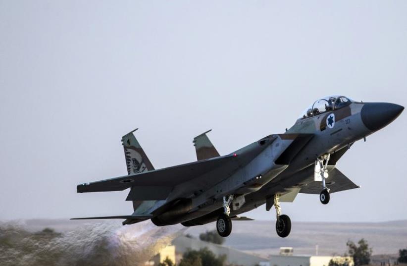 An IAF F-15I fighter jet (photo credit: REUTERS)