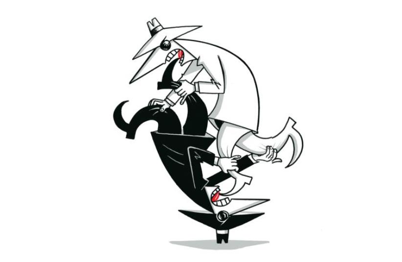 Peter Kuper took over the famous ‘Spy vs. Spy’ comic in Mad Magazine in 1997. (photo credit: Courtesy)