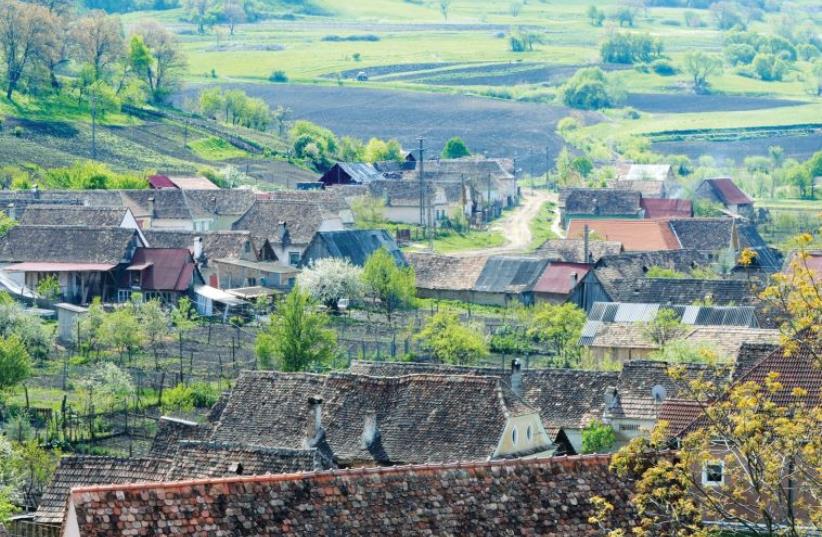 Biertan village, near the city of Sibiu. It is typical for houses in these villages to date back nearly 100 years. (photo credit: ITSIK MAROM)
