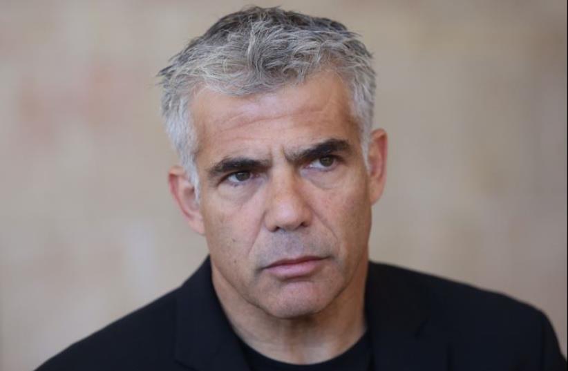 Yesh Atid chairman Yair Lapid at the Knesset (photo credit: MARC ISRAEL SELLEM)