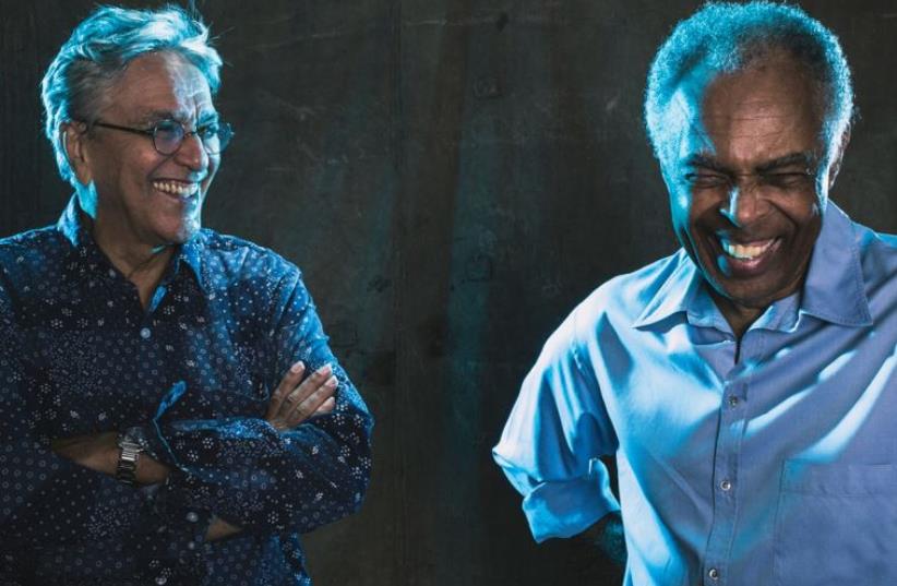 Caetano Veloso (left) and Gilberto Gil (photo credit: PR)