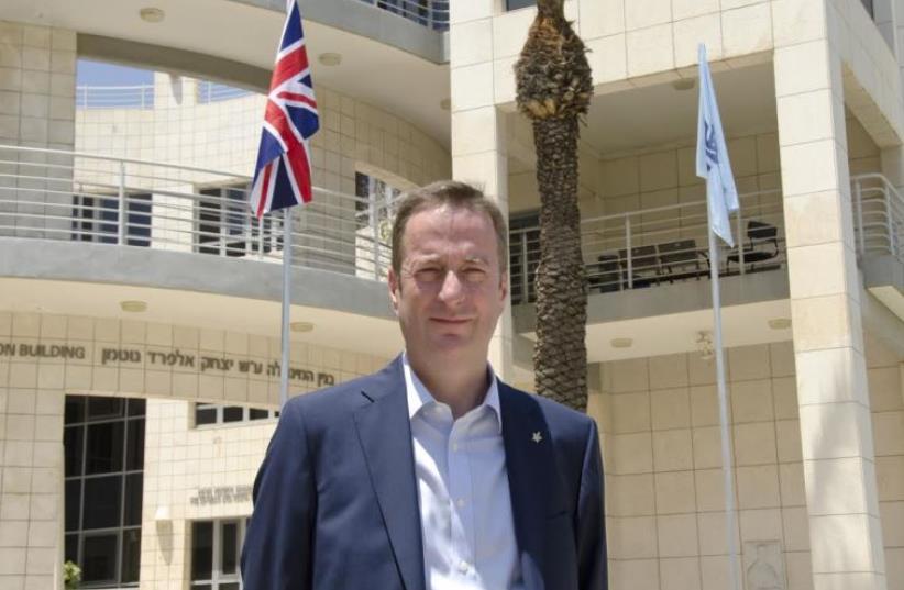 British Ambassador to Israel David Quarrey (photo credit: MICHAL ROCHE – BEN AMI)