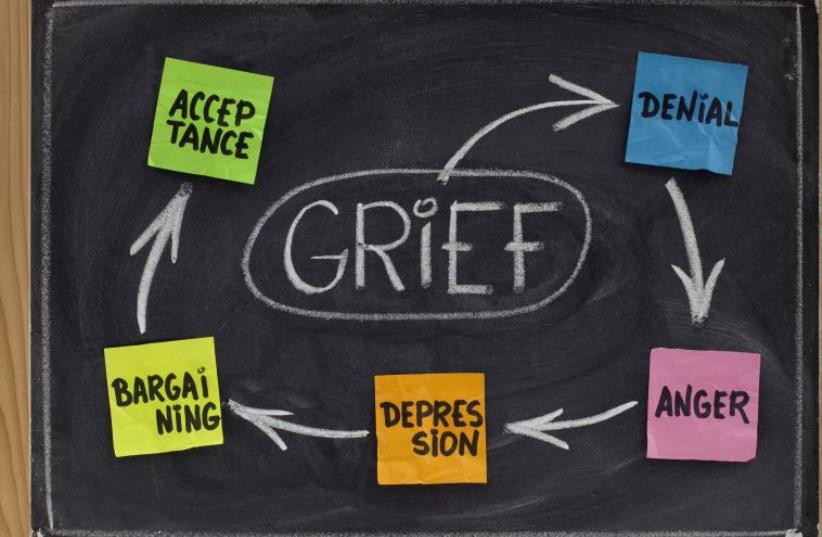 The 5 stages of grief  (photo credit: INGIMAGE)