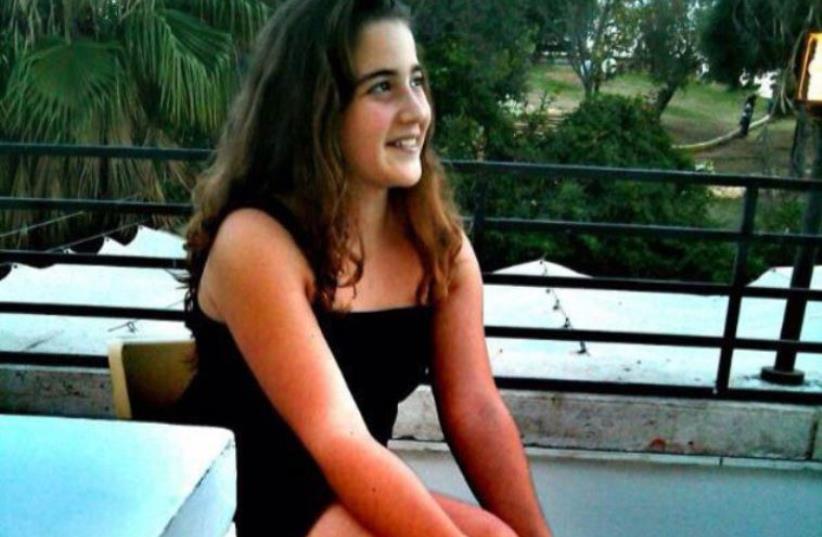 16-year-old Shira Banki who succumbed to wounds after being stabbed in Jerusalem gay pride parade attack (photo credit: FACEBOOK)