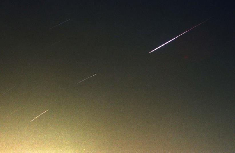 Meteor shower (photo credit: REUTERS)