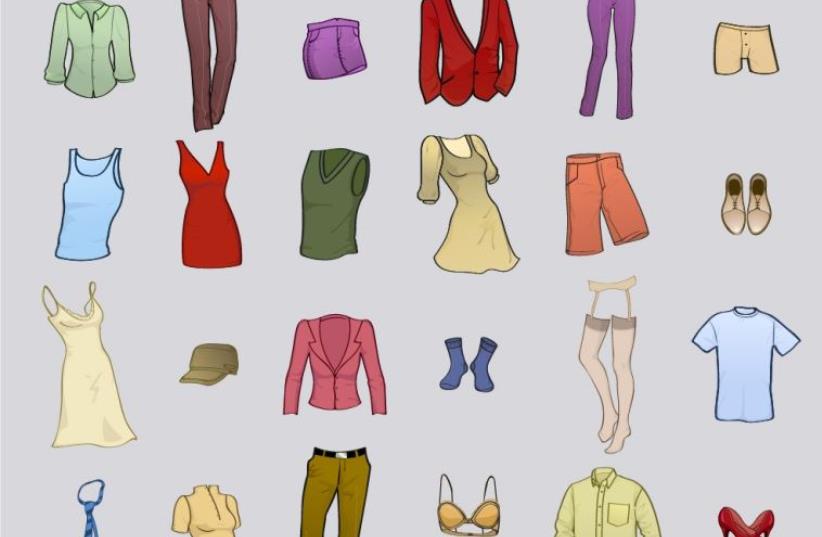 Men and women's clothing (photo credit: INGIMAGE)