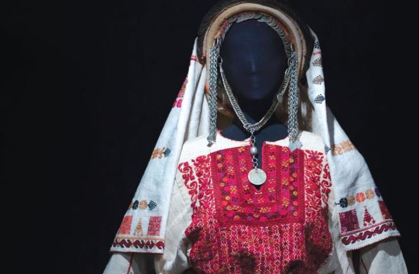 The Islamic Museum’s new ‘Tiraz: Local Embroidery’ exhibition demonstrates the ‘significance of women producing their clothes themselves (photo credit: HANAN BAR ASSOULINE)