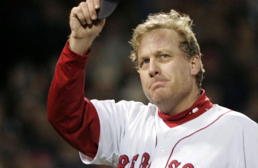 Former Red Sox's pitcher Curt Schiling (photo credit: REUTERS)