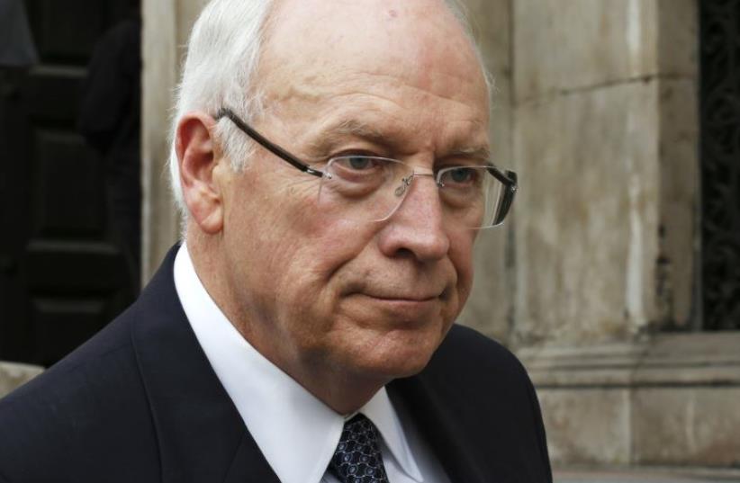 Former US vice-president Dick Cheney (photo credit: REUTERS)