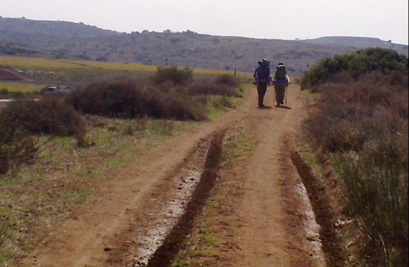 Hiking in Israel (photo credit: Courtesy)