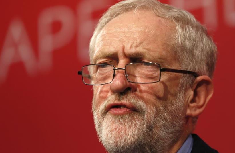 The new leader of Britain's opposition Labor Party Jeremy Corbyn (photo credit: REUTERS)