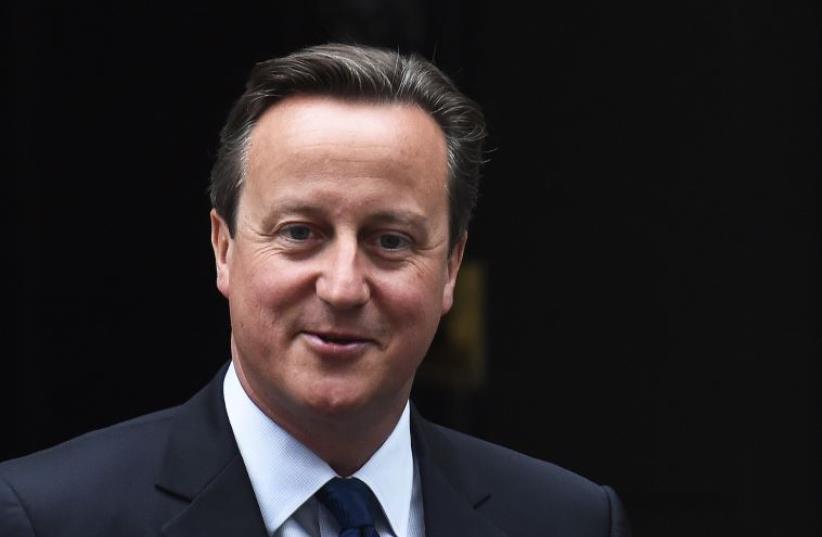 British Prime Minister David Cameron (photo credit: REUTERS)