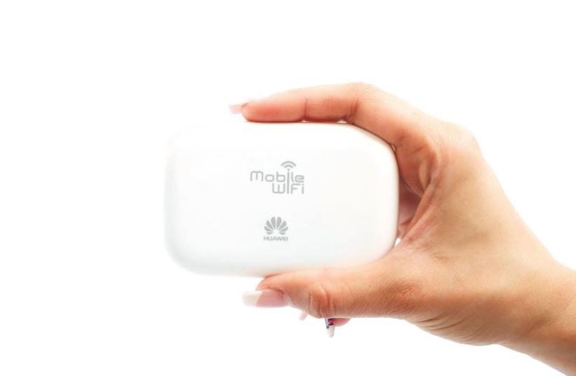 WiFi hotspot allows connectivity for up to five devices (photo credit: Courtesy)