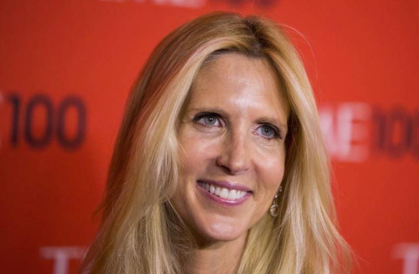 Controversial right-wing political pundit Ann Coulter (photo credit: REUTERS)