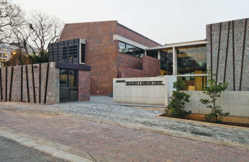 Johannesburg’s Holocaust memorial museum (photo credit: LEON KRIGE)