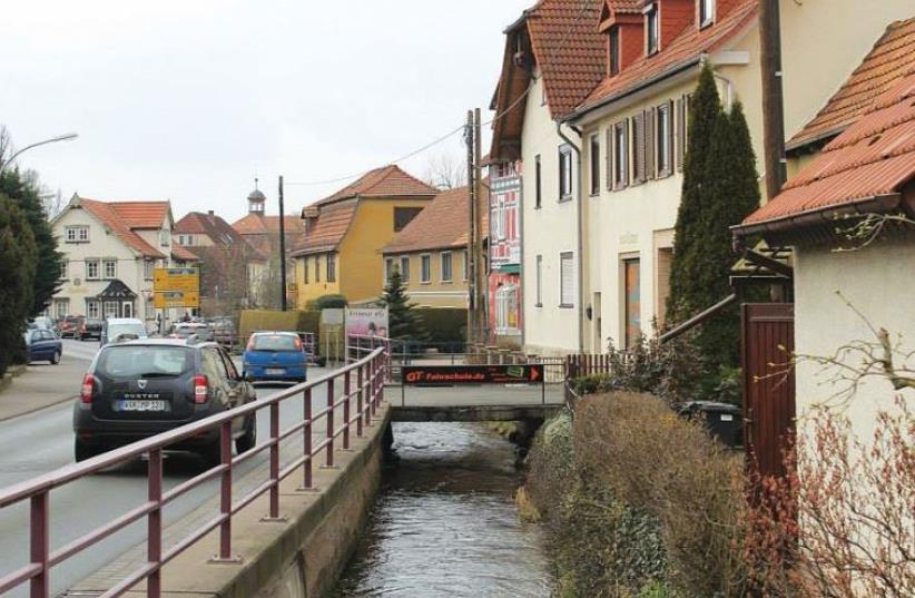 The German village of Barchfeld, to which the writer traveled to unlock the mysteries surrounding the history of his ancestors (photo credit: Courtesy)
