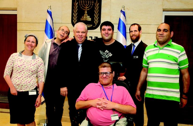 Employés handicapés de la Knesset (photo credit: KNESSET SPOKESMAN'S OFFICE)