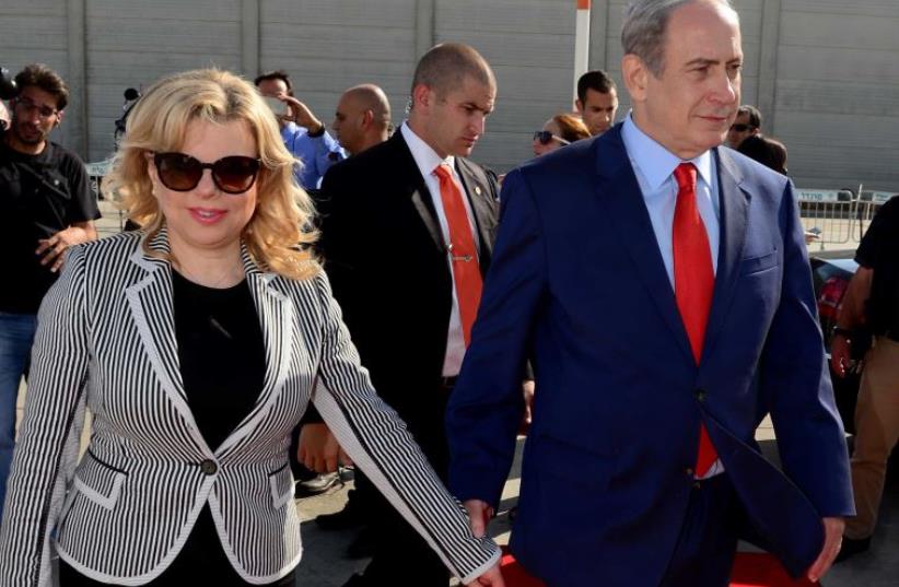 Benjamin and Sara Netanyahu (photo credit: AVI OHAYON - GPO)