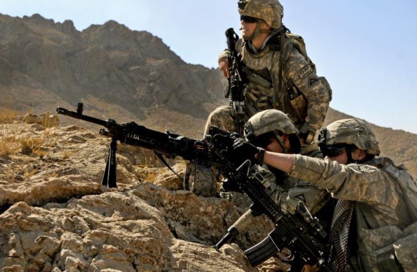US soldiers operating in Afghanistan (photo credit: US DEPARTMENT OF DEFENSE)