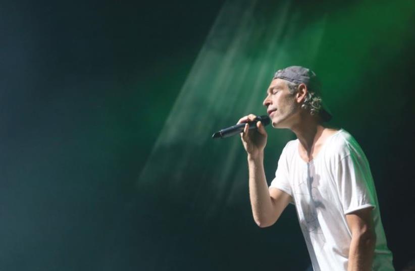 AMID AN atmosphere of high tension, American rapper Matisyahu delighted many local fans during his performance at Sultan’s Pool in Jerusalem. (photo credit: MARC ISRAEL SELLEM)